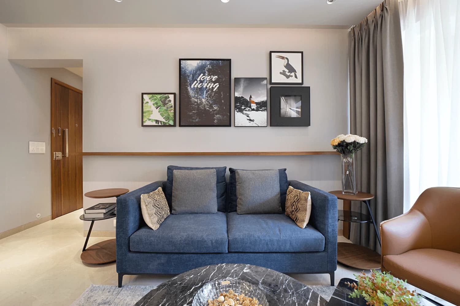 Living Room – 2BHK Interior