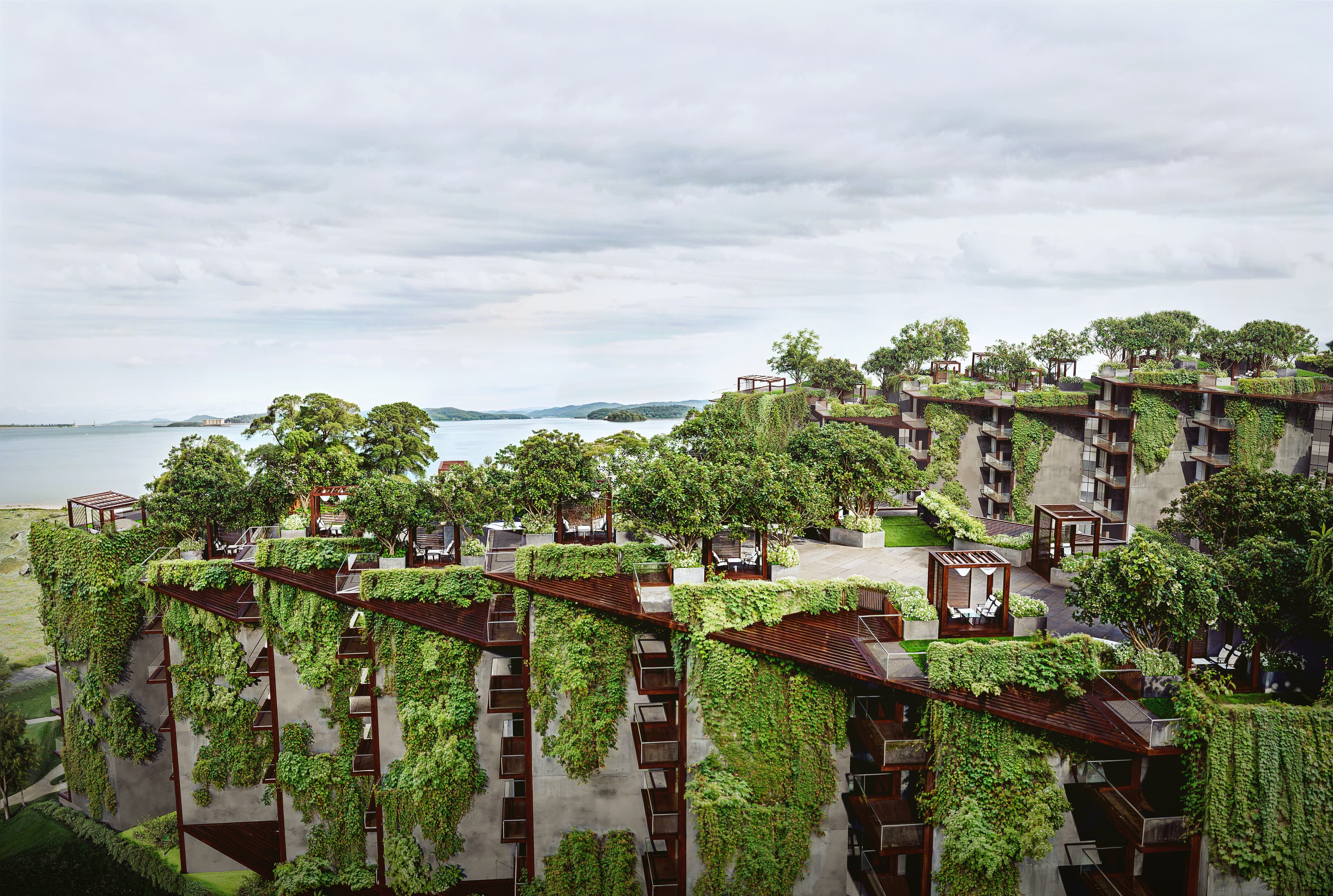 Terrace & Dam View